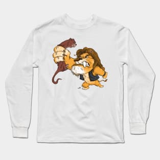 Intimidating Lion Long Sleeve T-Shirt